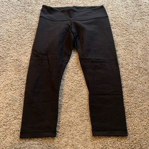 Lululemon Women’s Wunder Under Cropped Reversible Leggings